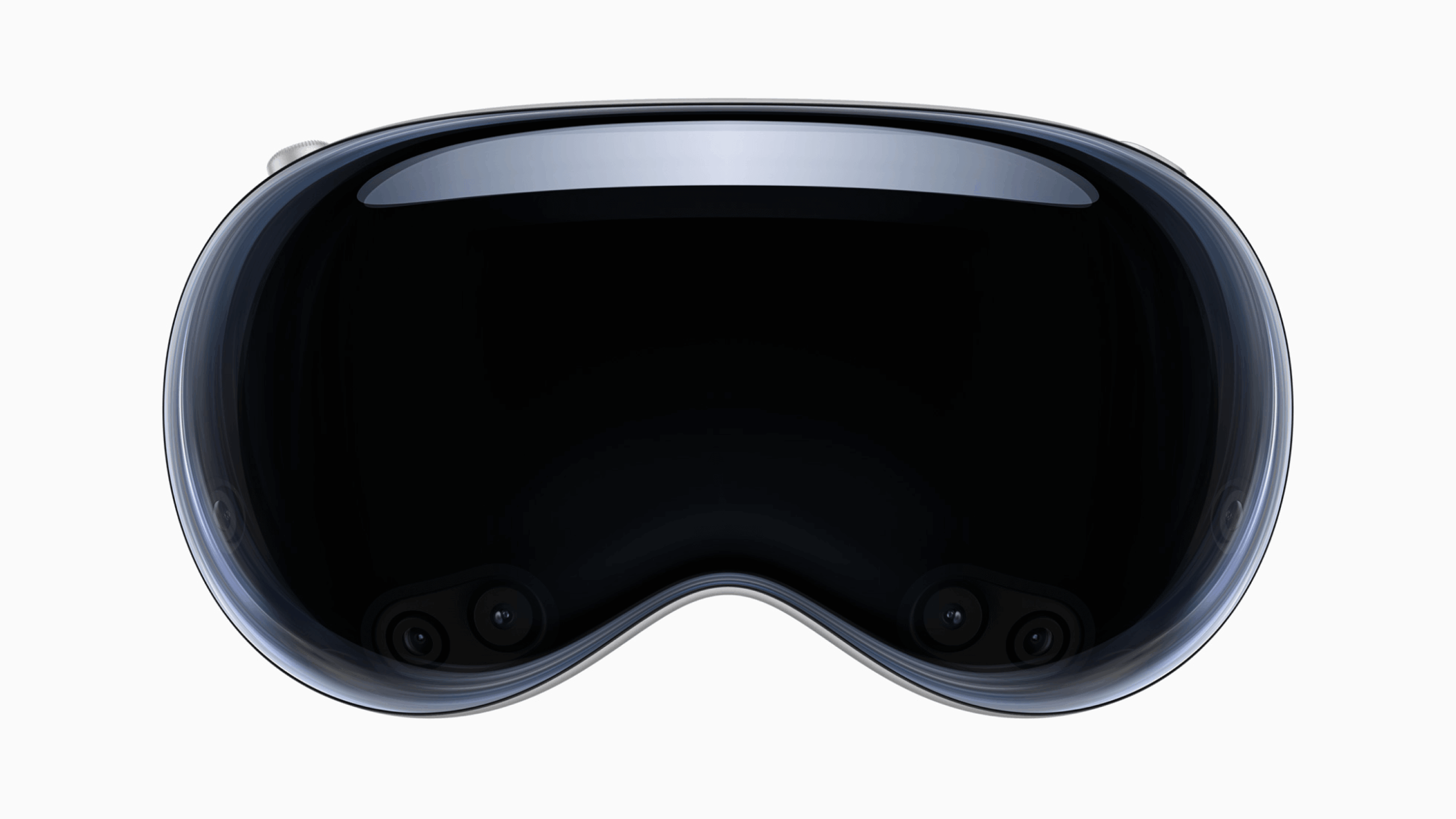 Isolated product image of the Apple Vision Pro headset.